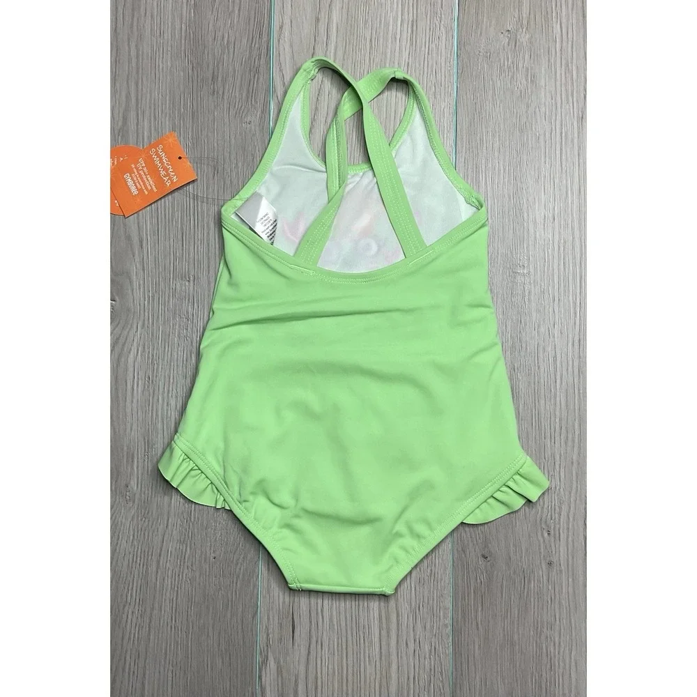 NWT Gymboree‎ Green Crab Swimsuit Size 12 To 18 Months